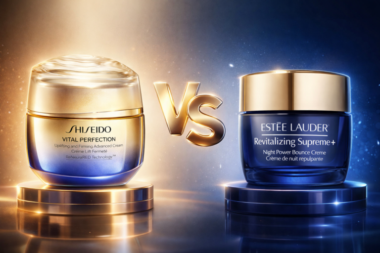 ครีมบำรุงผิวหน้าแบรนด์หรู Shiseido VS Estée Lauder เปรียบเทียบ 2026