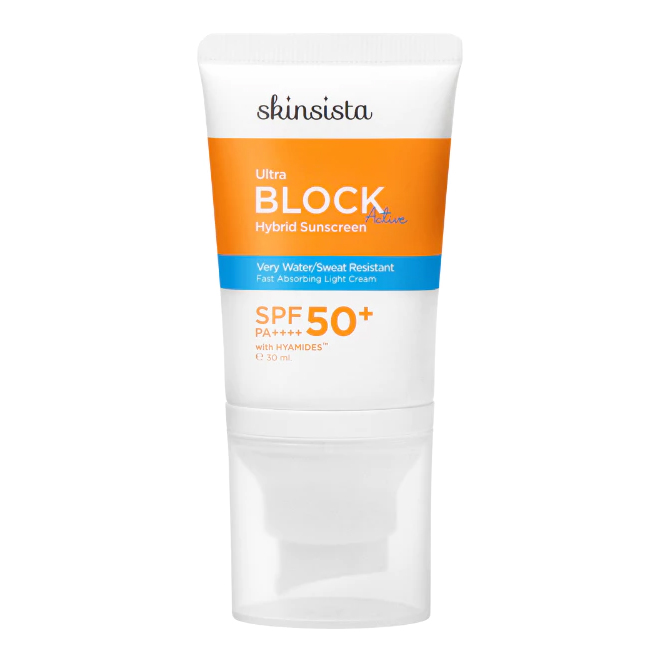 Skinsista Ultra Block Active Hybrid Sunscreen