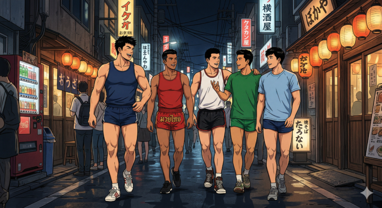 Tokyo After Dark featured image — Shinjuku nightlife neon street scene