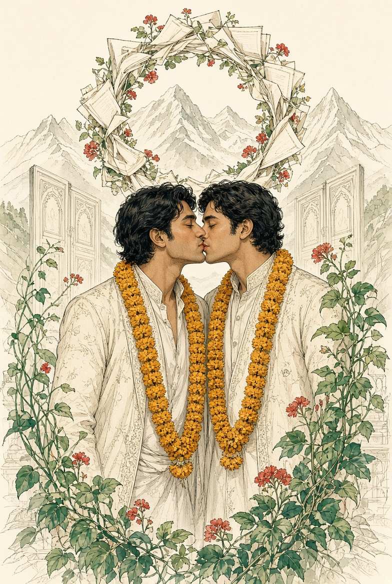 ศาลสูงเนปาลสั่งรับรองสมรสเพศเดียวกัน — แรกในเอเชียใต้ — ภาพประกอบข่าว
