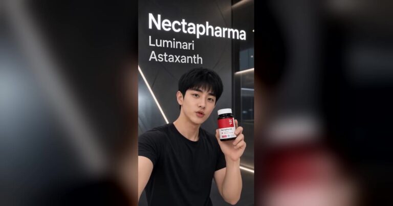 Nectapharma Luminari Astaxanthin 6mg ลูมินารี่ แอสตาแซนธิน อาหารเสริม